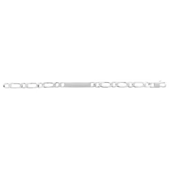 Bracelet Homme argent chainage figaro 1-1 Maison de la Bijouterie 53Z00WYZ
