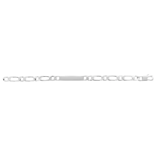 Bracelet Homme argent chainage figaro 1-1 Maison de la Bijouterie 53Z00WYZ