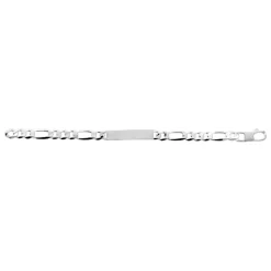 Bracelet Homme argent chainage figaro 1-3 8mm Maison de la Bijouterie 56300VYZ