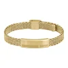 Bracelet Homme Boss Bijoux Alen - 1580610 Acier Doré Taille Ajustable 180-195Mm