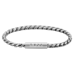 Bracelet Homme Boss Bijoux Doran - 1580695 Acier Argent