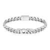 Bracelet Homme Boss Bijoux Kassy - 1580513M Acier Argent