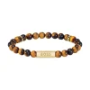 Bracelet Homme Boss Bijoux Sphere Stones - 1580661M Acier Marron