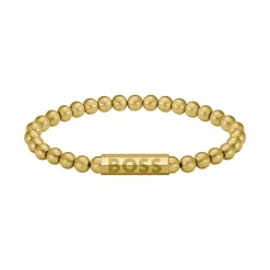 Bracelet Homme Boss Bijoux Sphere Metal - 1580666M Acier Doré