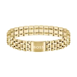 Bracelet Homme Boss Bijoux Owan - 1580645 Acier Doré
