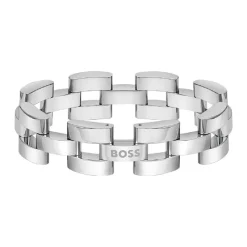 Bracelet Homme Boss Bijoux Sway 1580511 - Acier Argent