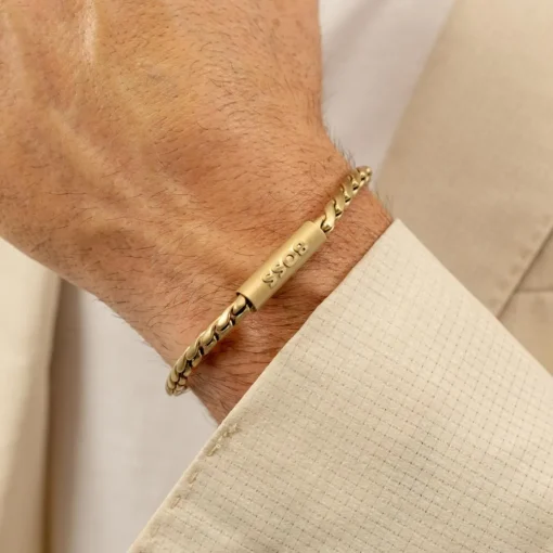 Bracelet Homme Boss Bijoux Doran - 1580696 Acier Doré