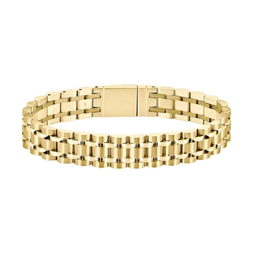 Bracelet Homme Boss Bijoux Owan - 1580645 Acier Doré