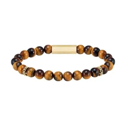 Bracelet Homme Boss Bijoux Sphere Stones - 1580661M Acier Marron