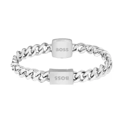 Bracelet Homme Boss Bijoux Odell - 1580650M Acier Argent
