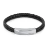 Bracelet Homme Calvin Klein Bijoux - 35000097 Cuir, Acier Noir