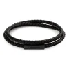 Bracelet Homme Calvin Klein Bijoux - 35000209 Cuir, Acier Noir