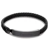 Bracelet Homme Calvin Klein Bijoux - 35000406 Cuir, Acier Noir