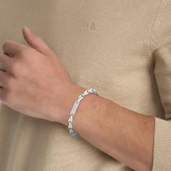 Bracelet Homme Calvin Klein Bijoux - 35000411 Acier Argent