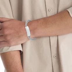 Bracelet Homme Calvin Klein Bijoux - 35000417 Acier Argent