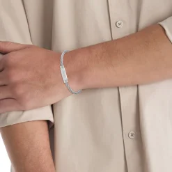 Bracelet Homme Calvin Klein Bijoux - 35000419 Acier Argent