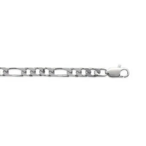 Bracelet Homme Chaine Figaro 1-3 6mm Argent Maison de la Bijouterie Z33Y00YZ