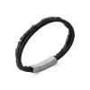 Bracelet Homme cuir pierre de lave fantaisie Maison de la Bijouterie 3ZY0U3YZ