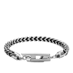 Bracelet Homme Diesel Bijoux Chain Bracelet - DX1540040 Acier inoxydable Argent