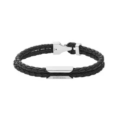 Bracelet Homme Diesel DX1247040 - Cuir Noir