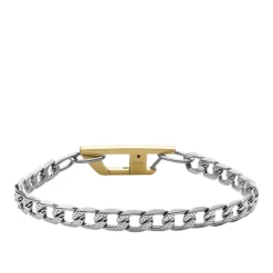 Bracelet Homme Diesel DX1338040 - Acier Argenté