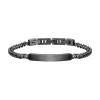Bracelet Homme en acier noir