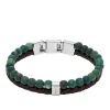 Bracelet Homme Fossil Bijoux Acier Classique Jewelry - JF04854040 Acier inoxydable