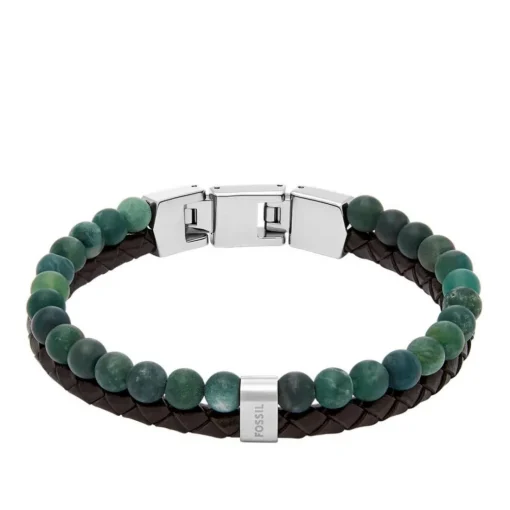 Bracelet Homme Fossil Bijoux Acier Classique Jewelry - JF04854040 Acier inoxydable