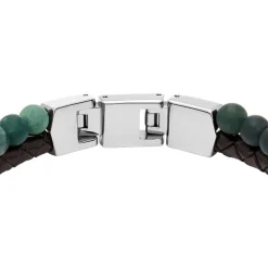 Bracelet Homme Fossil Bijoux Acier Classique Jewelry - JF04854040 Acier inoxydable
