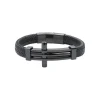 Bracelet Homme G-Force Bijoux BGFBR0005S - Acier Noir