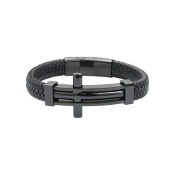 Bracelet Homme G-Force Bijoux BGFBR0005S - Acier Noir