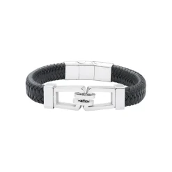 Bracelet Homme G-Force Bijoux BGFBR0002S - Acier Argent