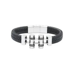 Bracelet Homme G-Force Bijoux BGFBR0001S - Acier Argent
