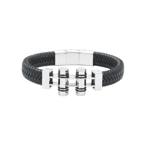 Bracelet Homme G-Force Bijoux BGFBR0001S - Acier Argent