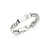 Bracelet Homme Guess Bijoux Inscription - JUMB04401JWSTS Acier Argent
