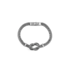 Bracelet Homme Guess Bijoux Sailor Knot JUMB05027JWSTS Acier Acier