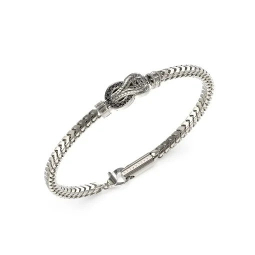 Bracelet Homme Guess Bijoux Sailor Knot JUMB05028JWSTS Acier Acier