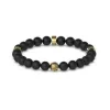 Bracelet Homme Guess Bijoux - JUMB02117JWYGBK 4G ICON Acier doré