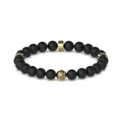 Bracelet Homme Guess Bijoux - JUMB02117JWYGBK 4G ICON Acier doré