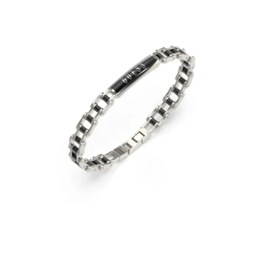 Bracelet Homme Guess Bijoux Race Guess - JUMB04412JWSTGM Acier Argent