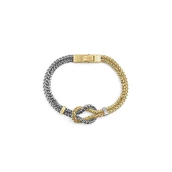 Bracelet Homme Guess Bijoux Sailor Knot JUMB05027JWYGST Acier Doré