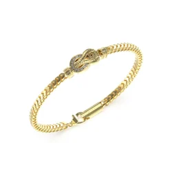 Bracelet Homme Guess Bijoux Sailor Knot JUMB05028JWYGS Acier Doré