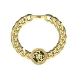 Bracelet Homme Guess Bijoux - JUMB02114JWYGBK 4G ICON Acier doré