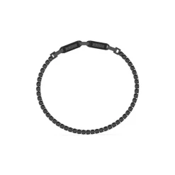 Bracelet Homme Guess Bijoux JUMB03237JWBKBK - Acier Noir