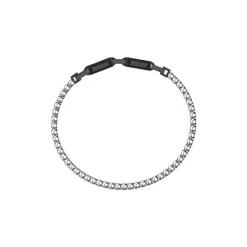 Bracelet Homme Guess Bijoux JUMB03237JWBK - Acier Transparent