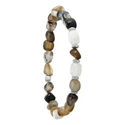 Bracelet Homme Jourdan AJH150014B - BOREAL - Perle marron