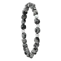 Bracelet Homme Jourdan AJH150016B - BOREAL - Perle gris