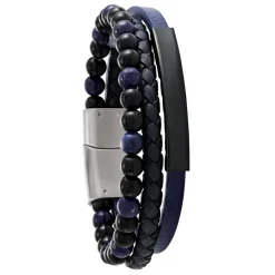 Bracelet Homme Jourdan Hercule - JH250040B Cuir