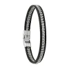 Bracelet Homme Jourdan JH160016B - PIO - Acier noir
