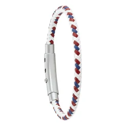 Bracelet Homme Jourdan JH150027B - DIXON - Cuir blanc